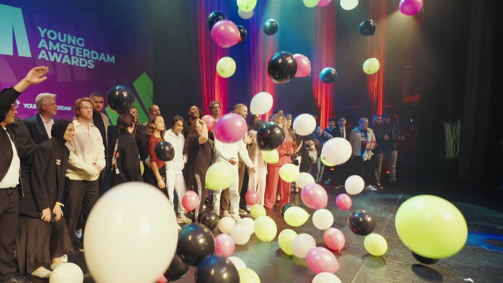 Still uit De uitreiking, aftermovie voor YoungAmsterdam Awards